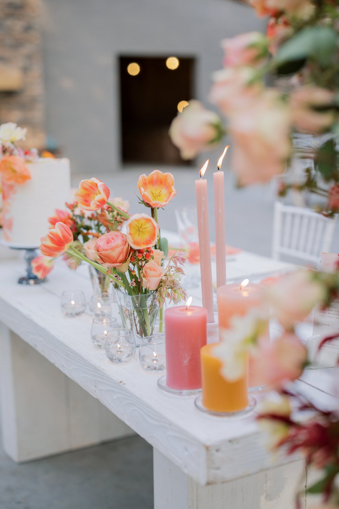 Coral inspired wedding inspiration