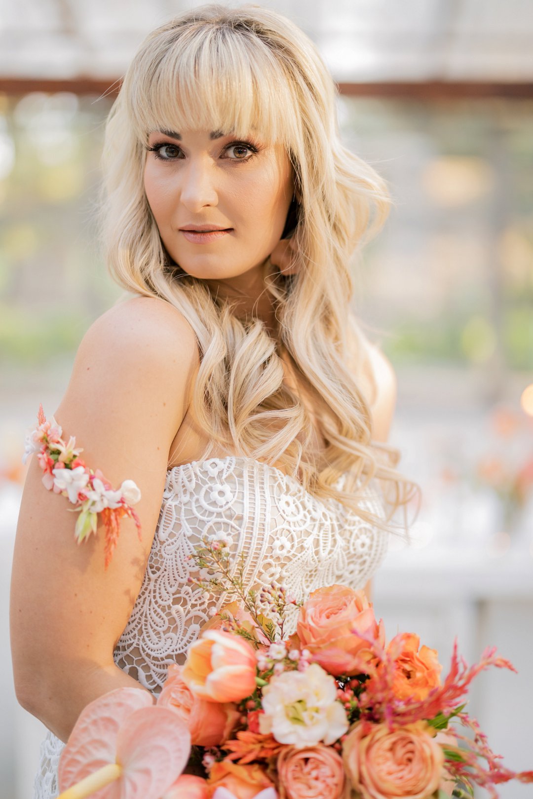 Coral inspired wedding inspiration
