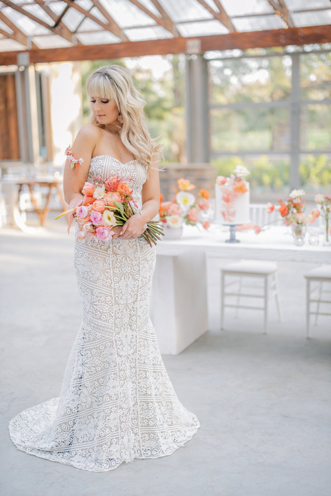 Coral inspired wedding inspiration