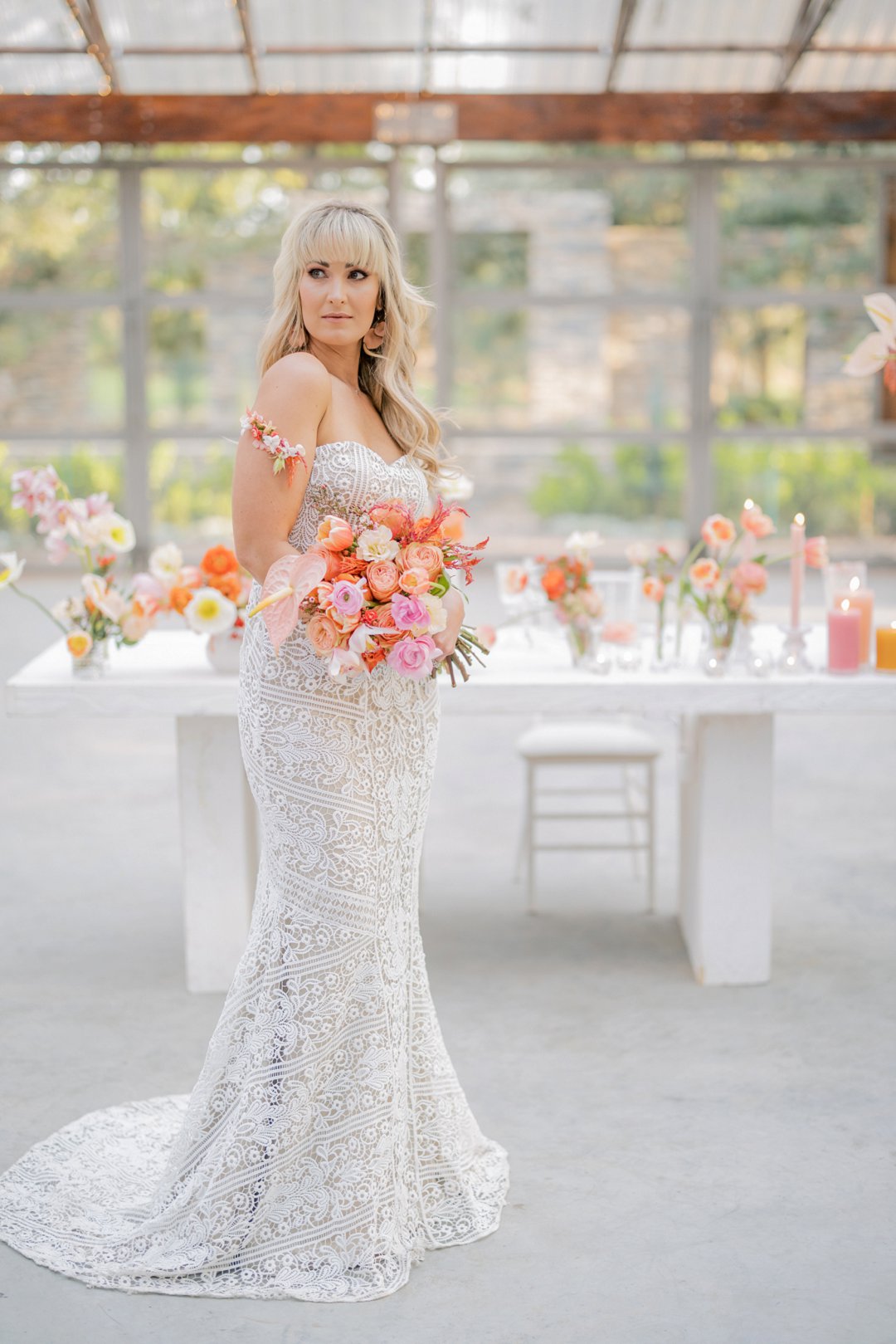 Coral inspired wedding inspiration