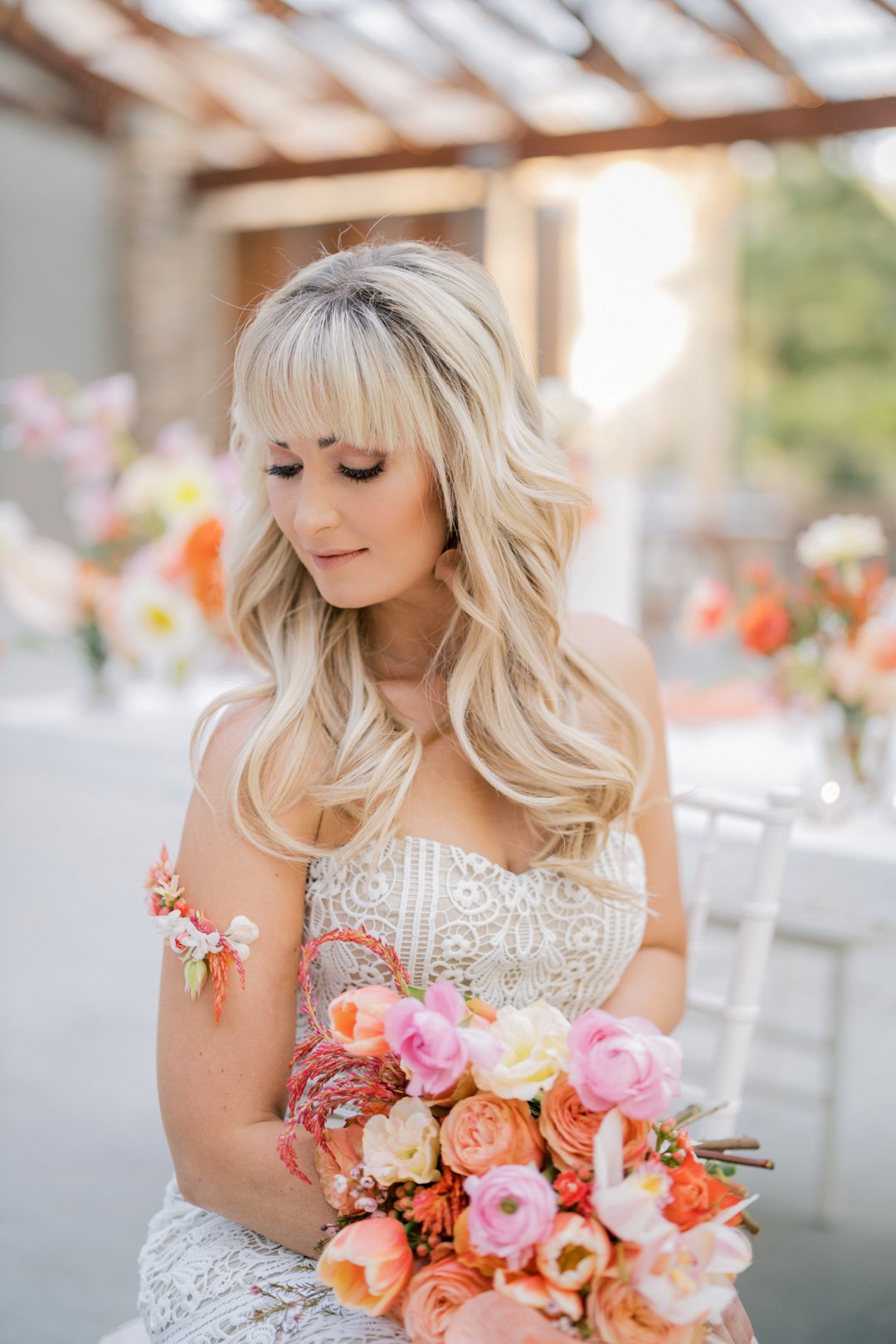 Coral inspired wedding inspiration