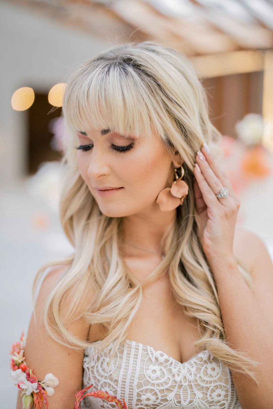 Coral inspired wedding inspiration