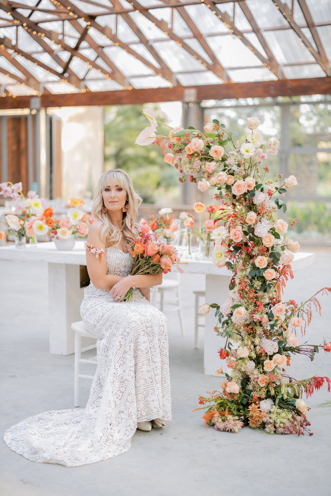 Coral inspired wedding inspiration