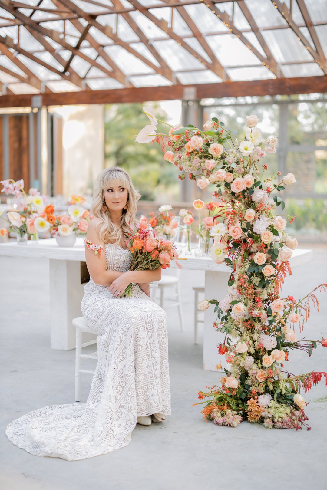 Coral inspired wedding inspiration