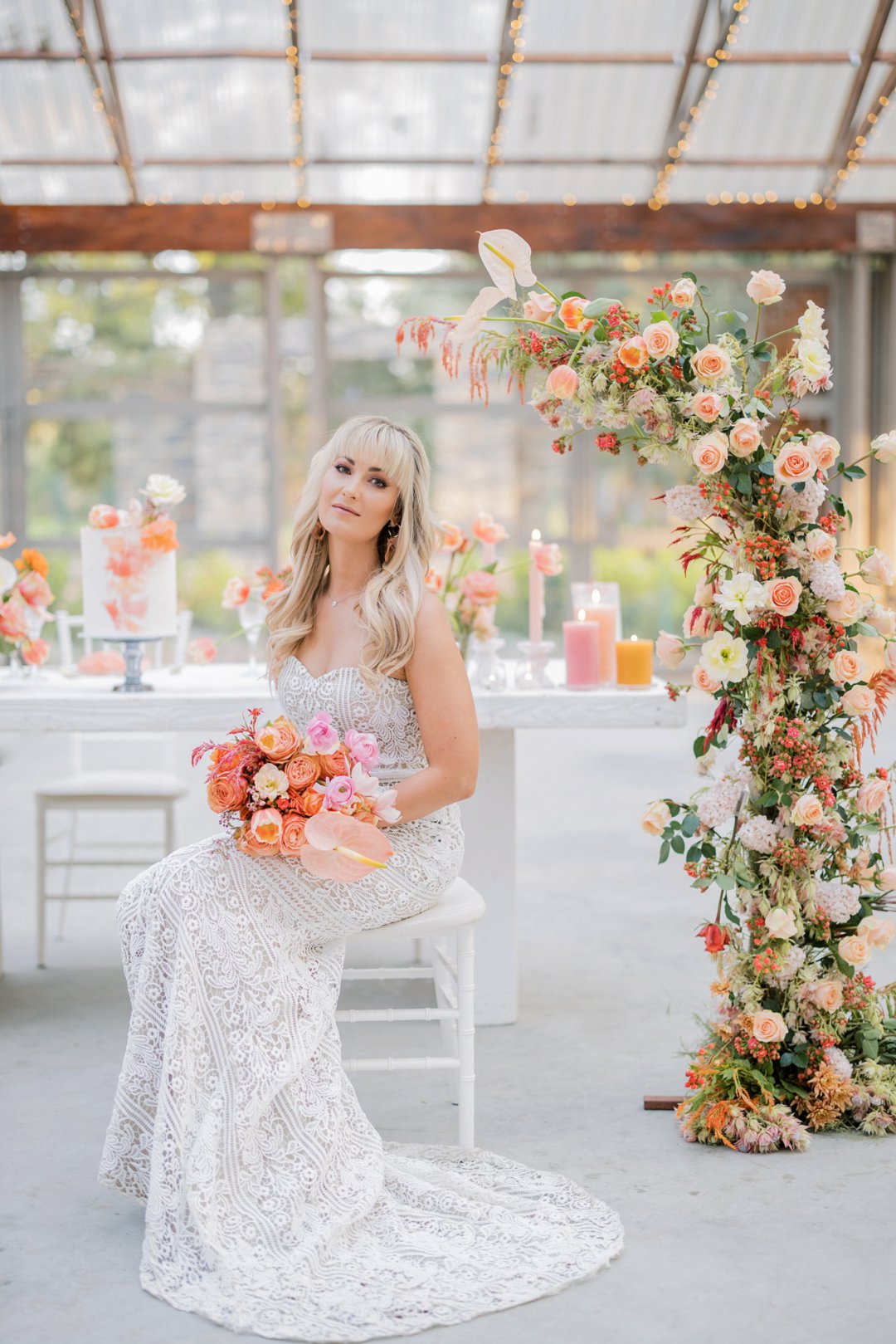 Coral inspired wedding inspiration
