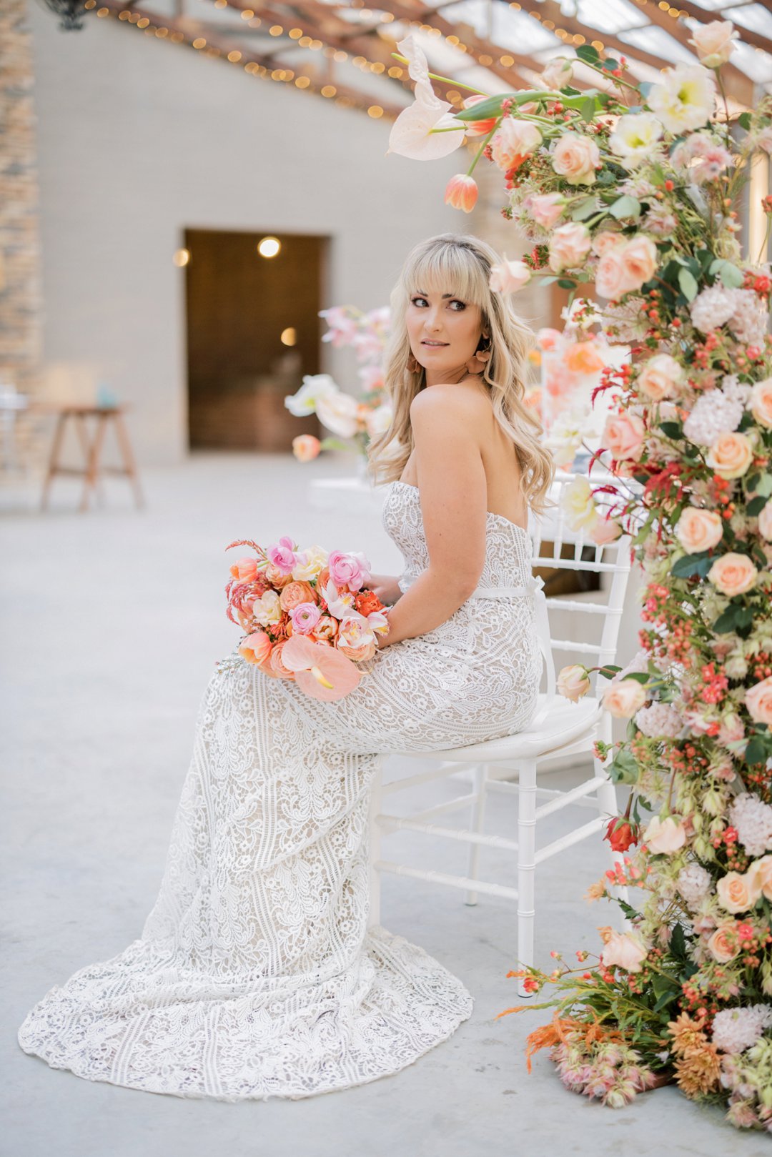 Coral inspired wedding inspiration