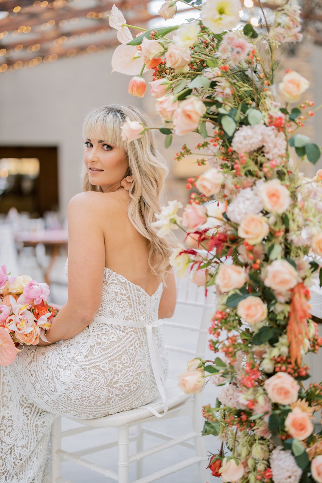 Coral inspired wedding inspiration