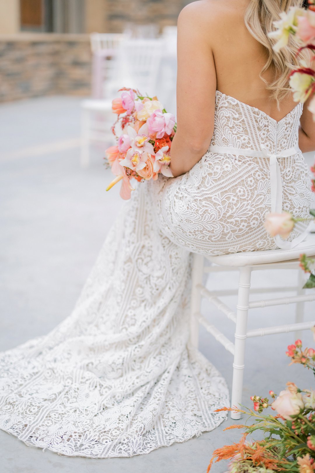 Coral inspired wedding inspiration