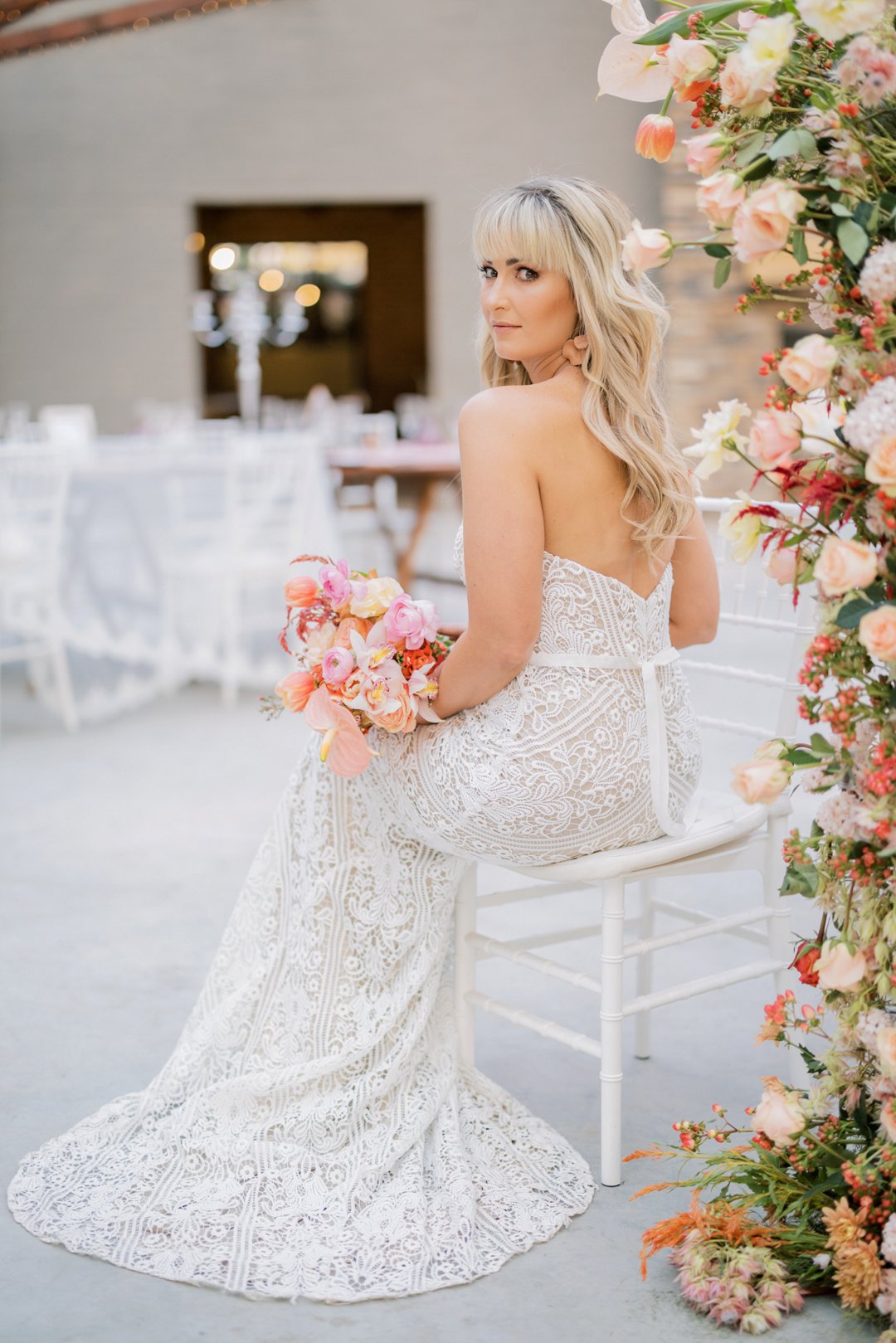 Coral inspired wedding inspiration