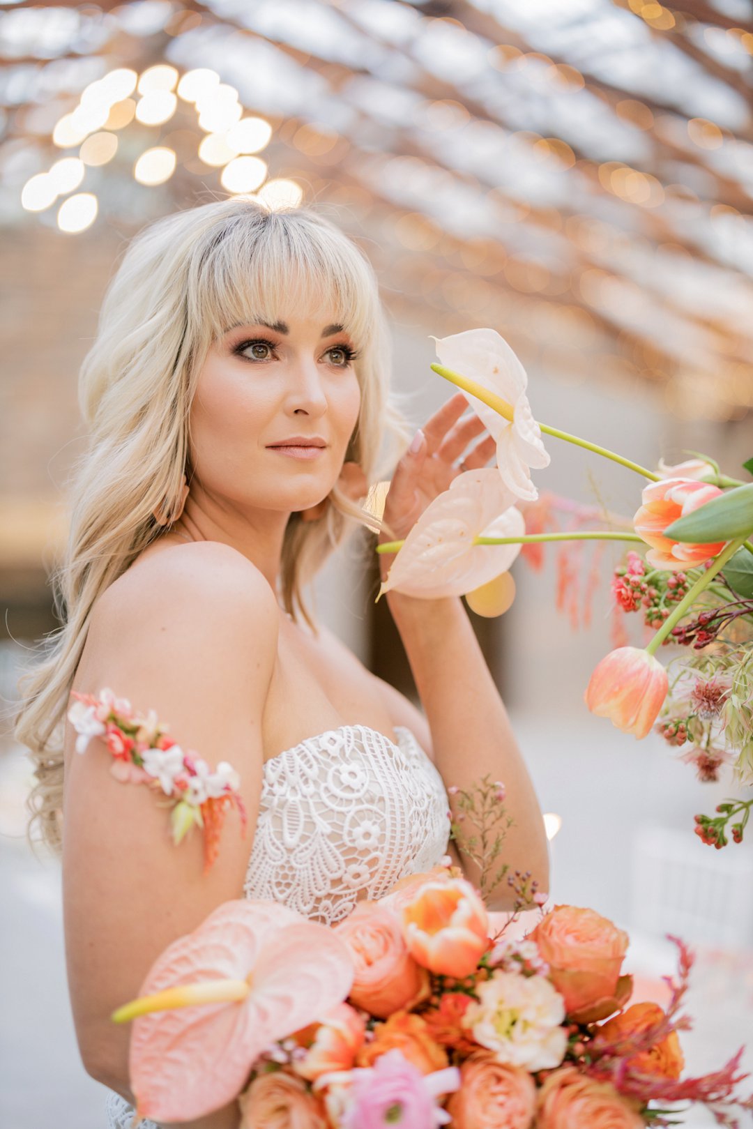 Coral inspired wedding inspiration