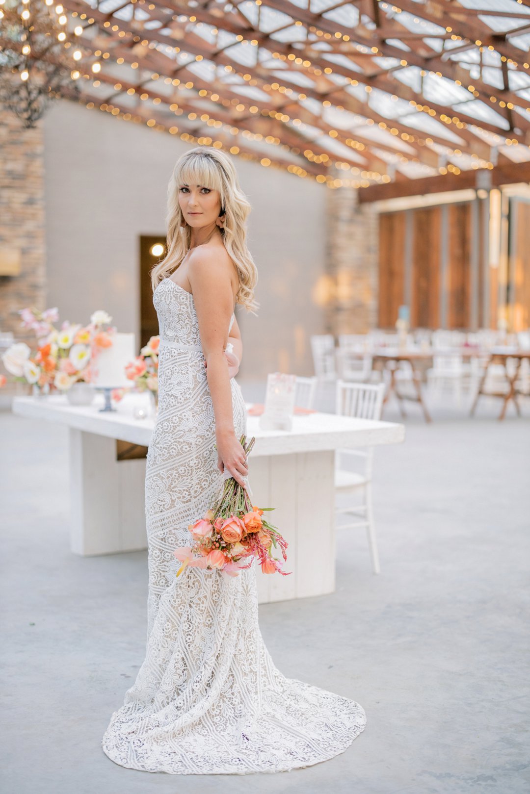 Coral inspired wedding inspiration