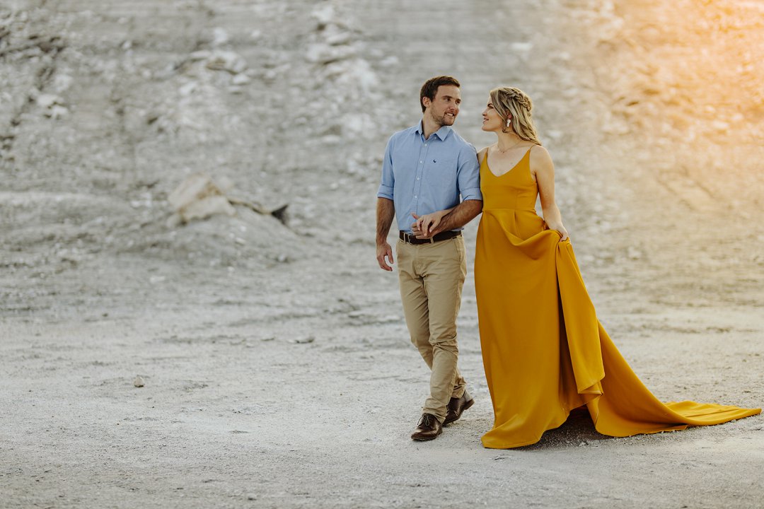 fun engagement photos