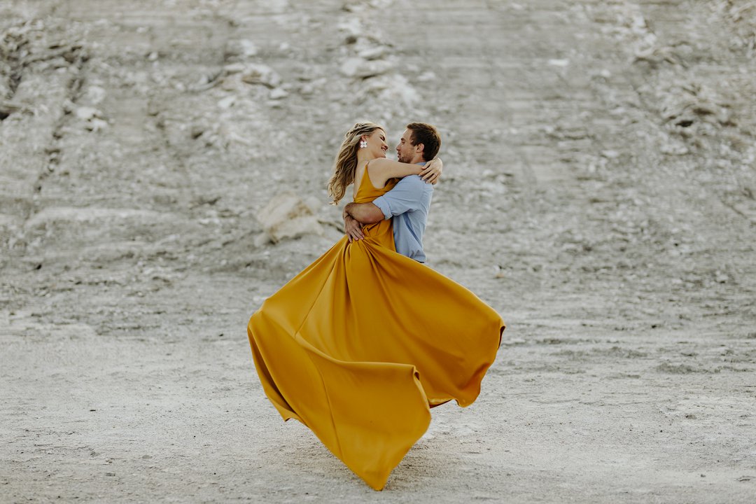 fun engagement photos