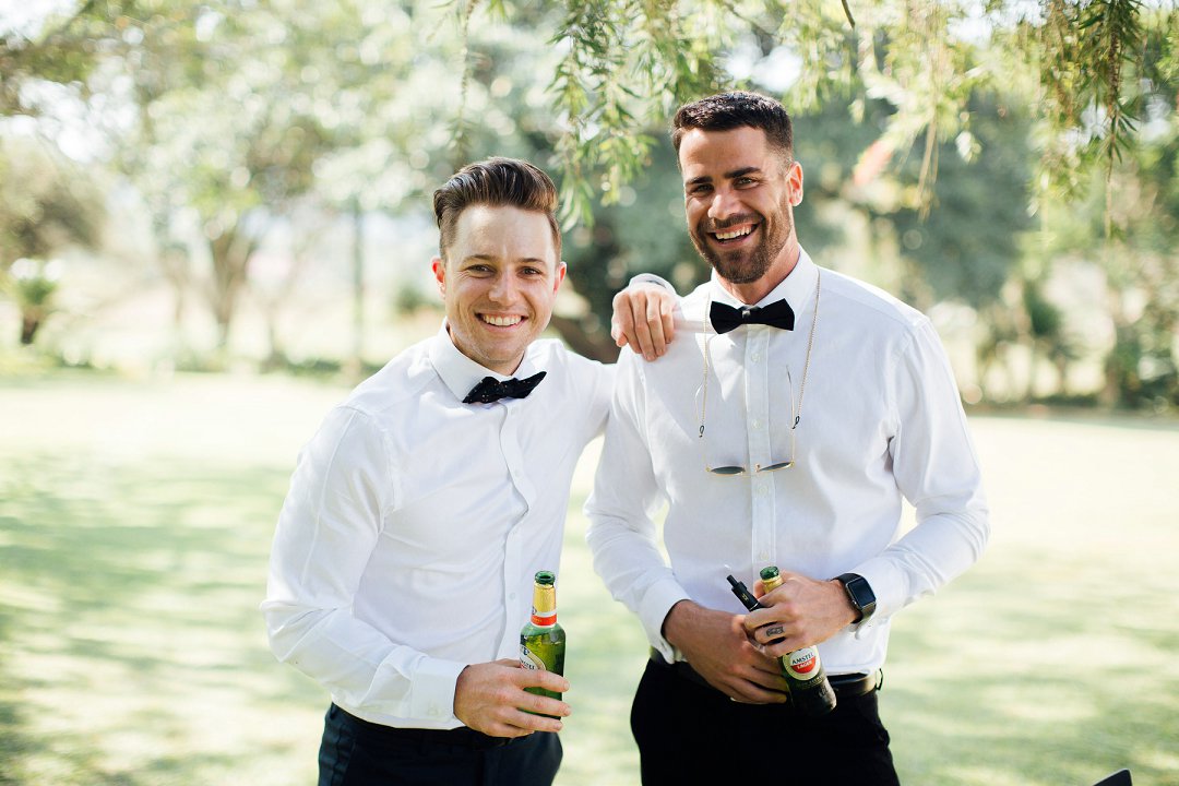 groom getting ready photos