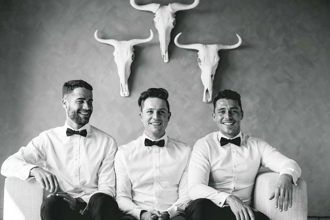 groom getting ready photos