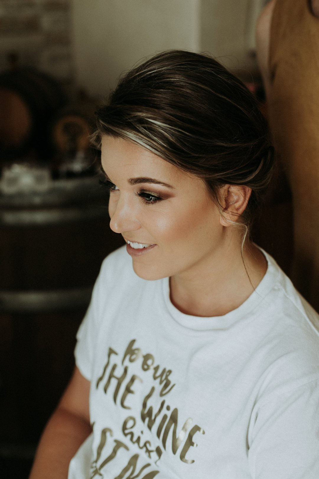 bride getting ready photos