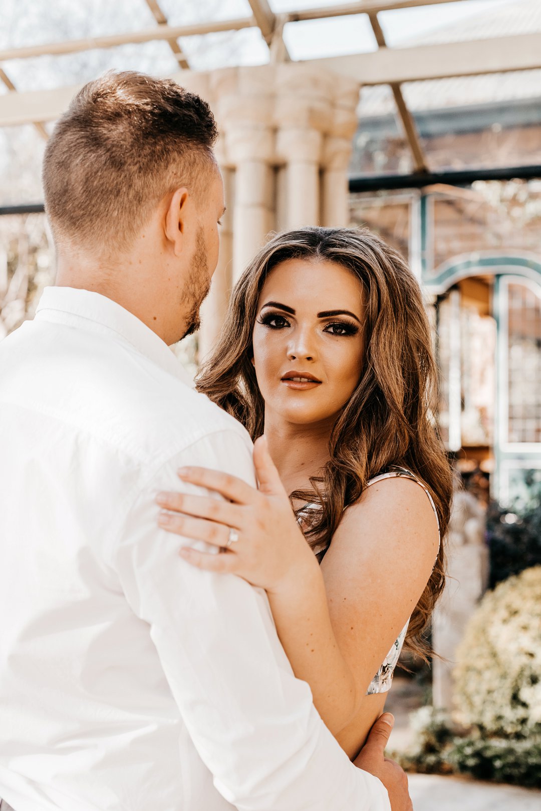 elegante verlowing fotosessie