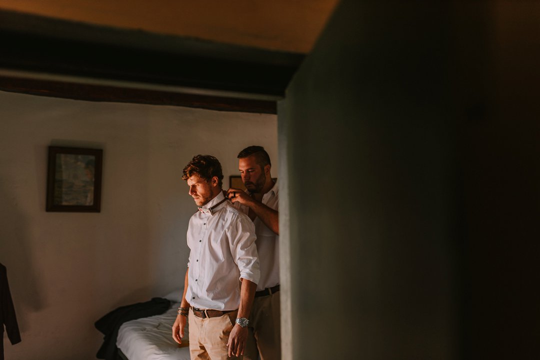groom getting ready photos