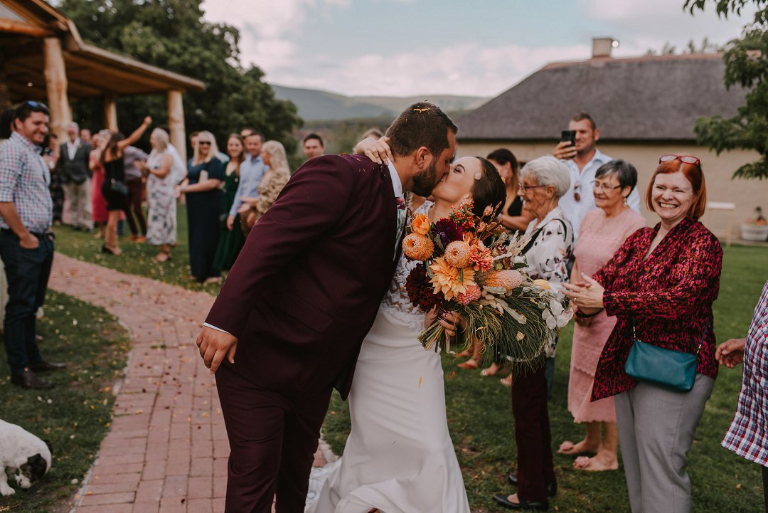 Confetti throwing