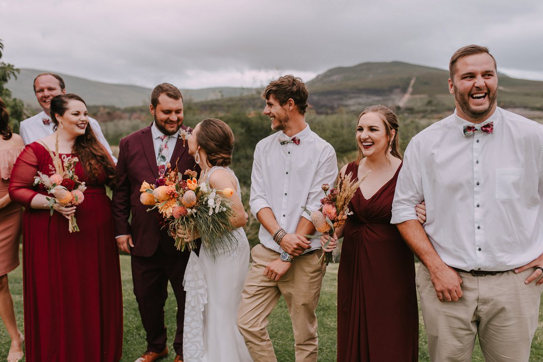 wedding photos at De Uijlenes in gansbaai