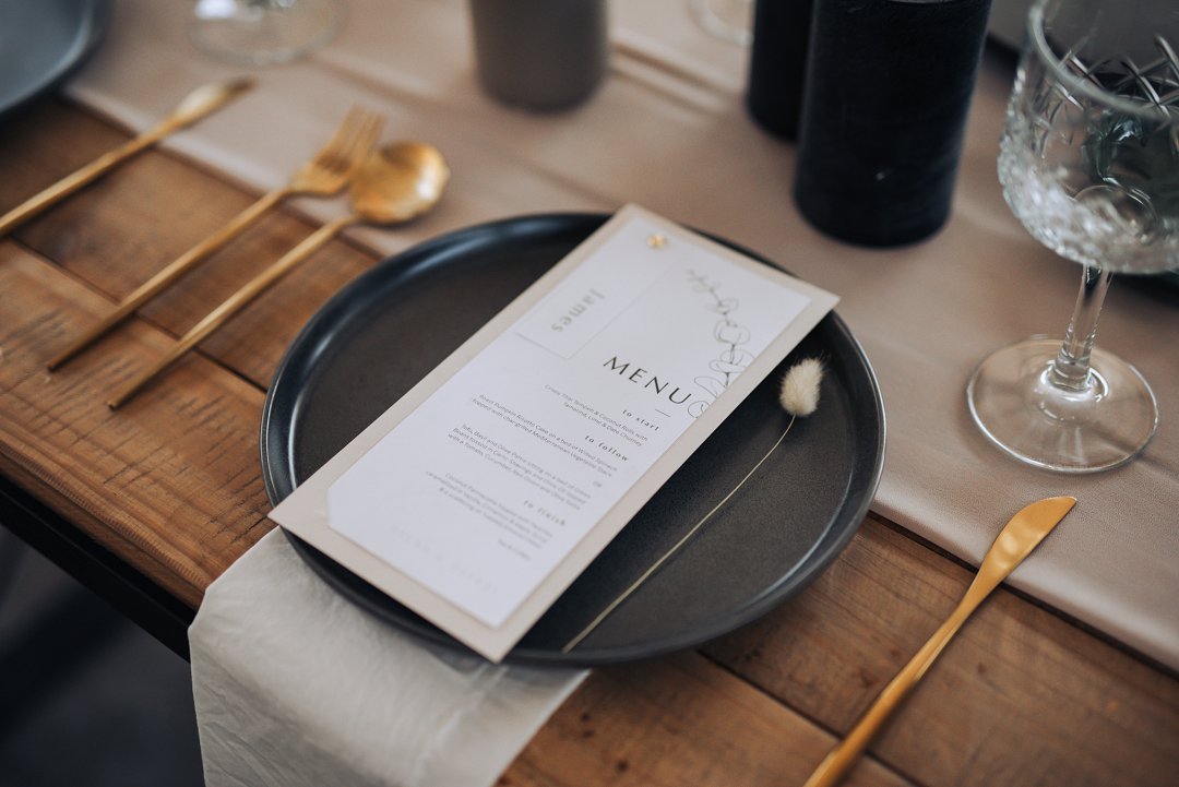 industrial wedding style shoot