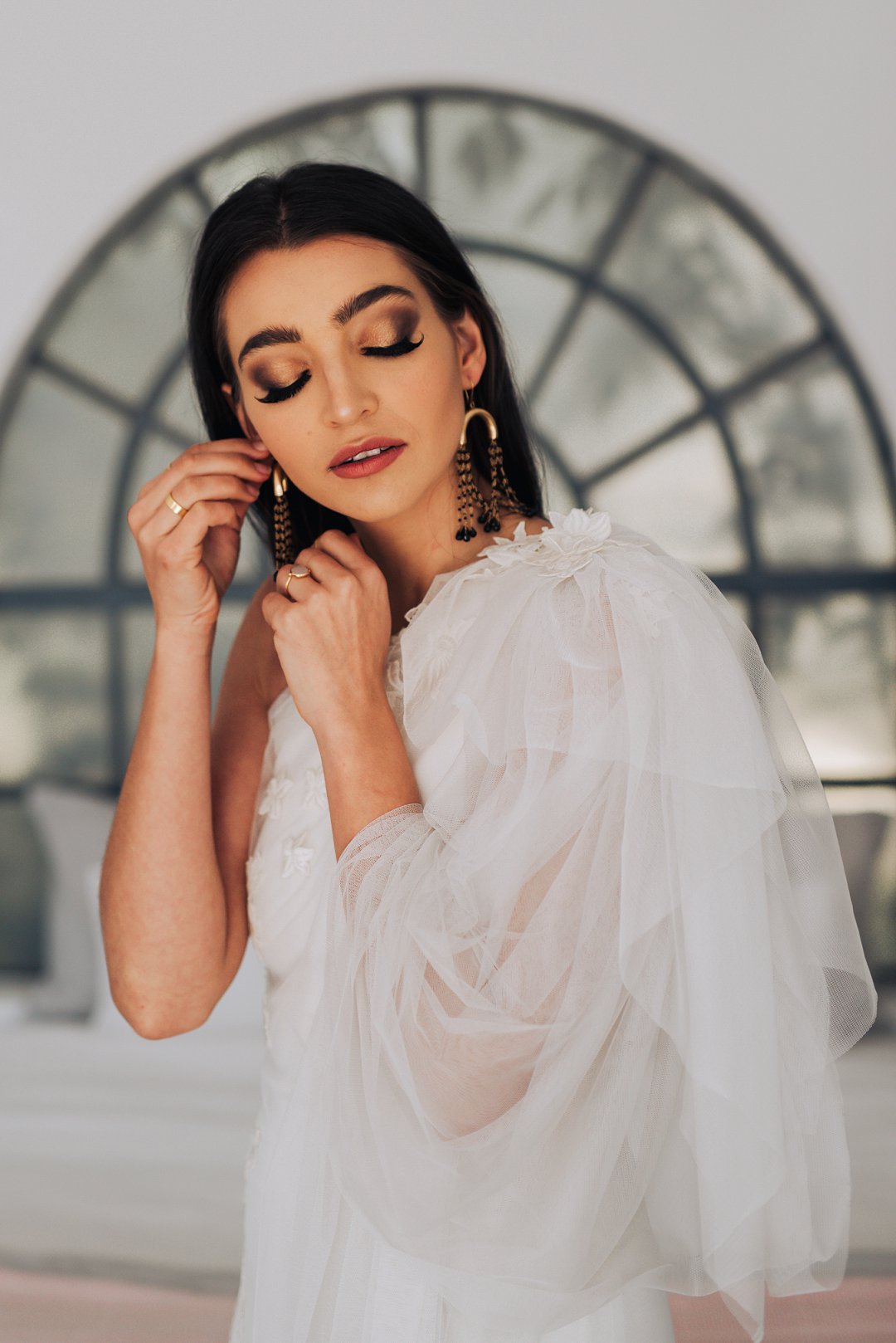 industrial wedding style shoot