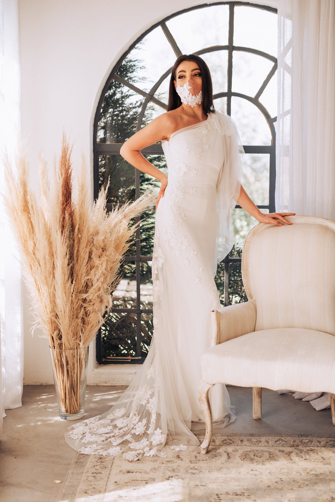 industrial wedding style shoot