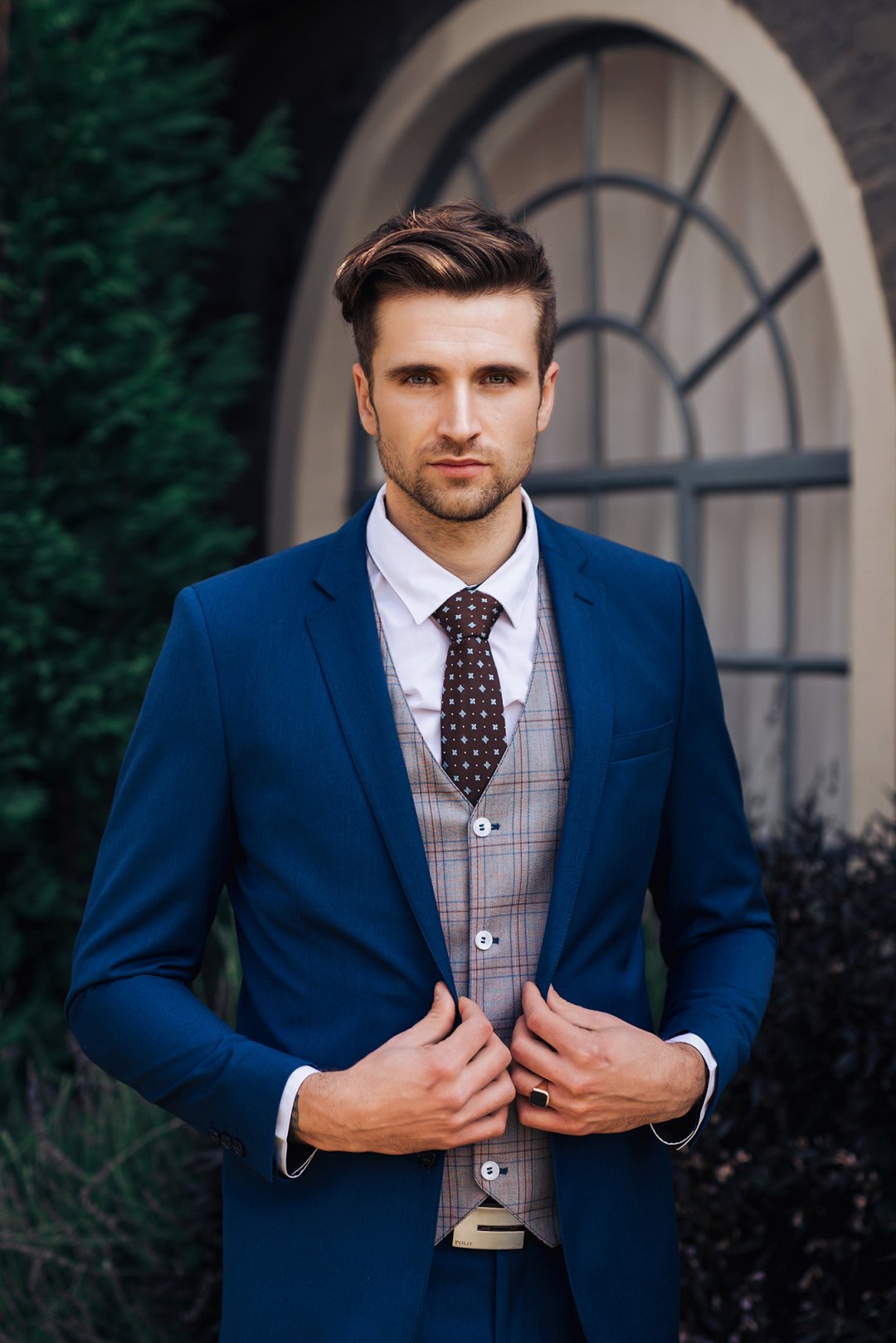 industrial wedding style shoot