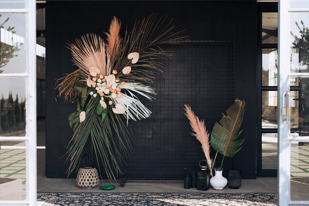 industrial wedding style shoot