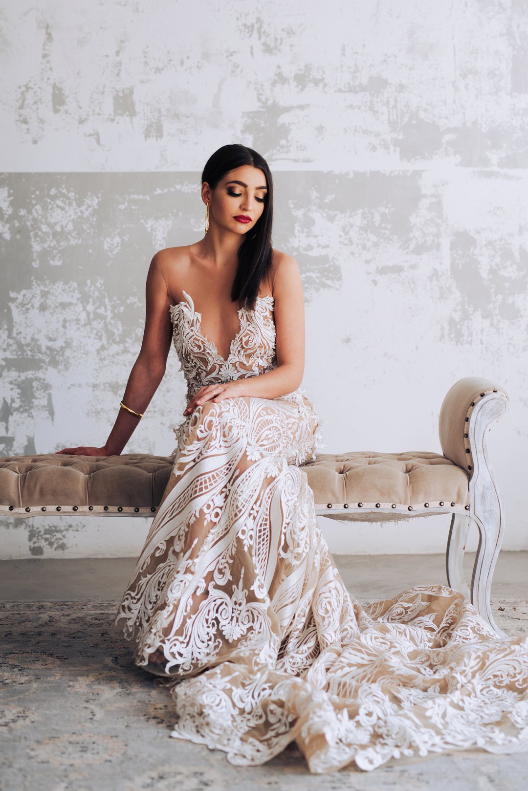 industrial wedding style shoot