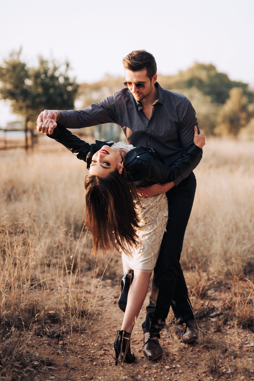 industrial wedding style shoot
