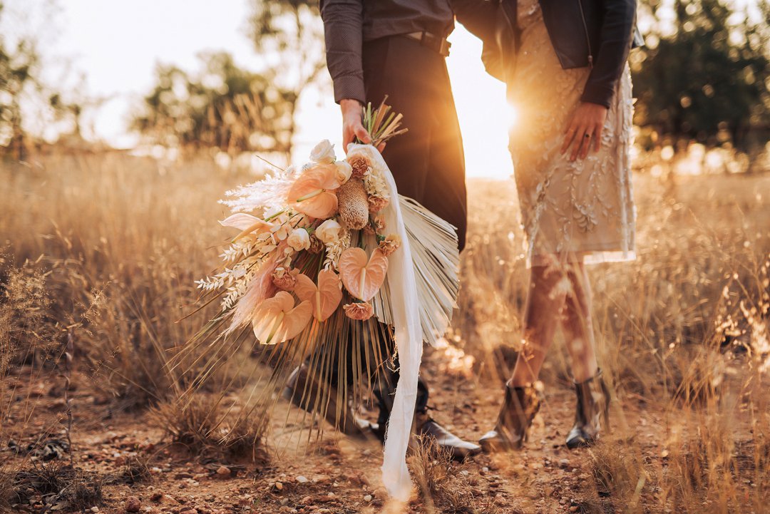 industrial wedding style shoot