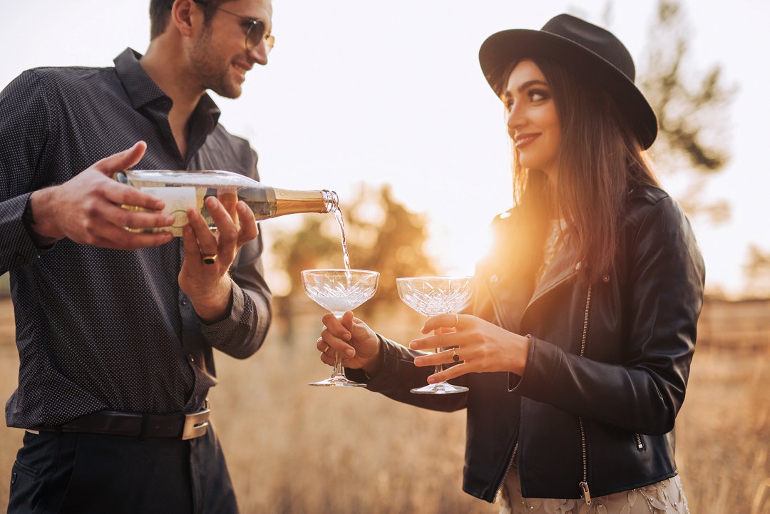 industrial wedding style shoot