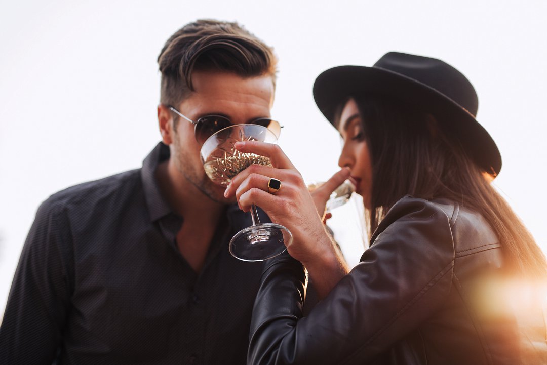 industrial wedding style shoot