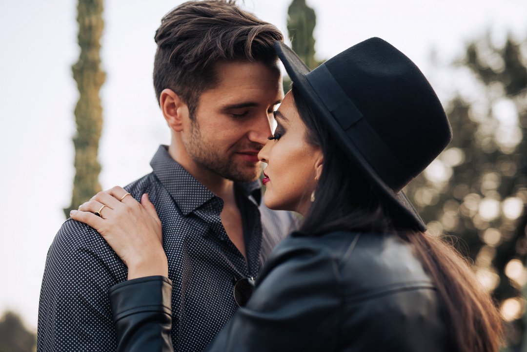 industrial wedding style shoot