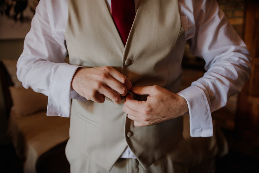 groom getting ready photos