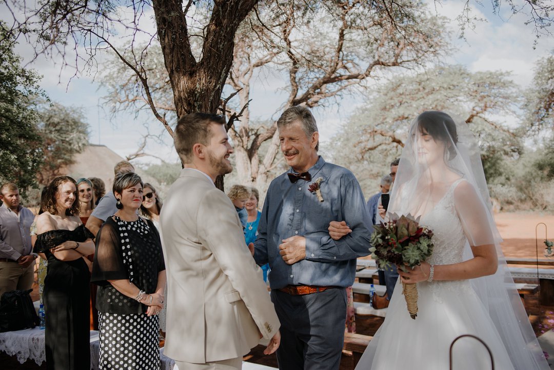 open air wedding chapel under a big tree