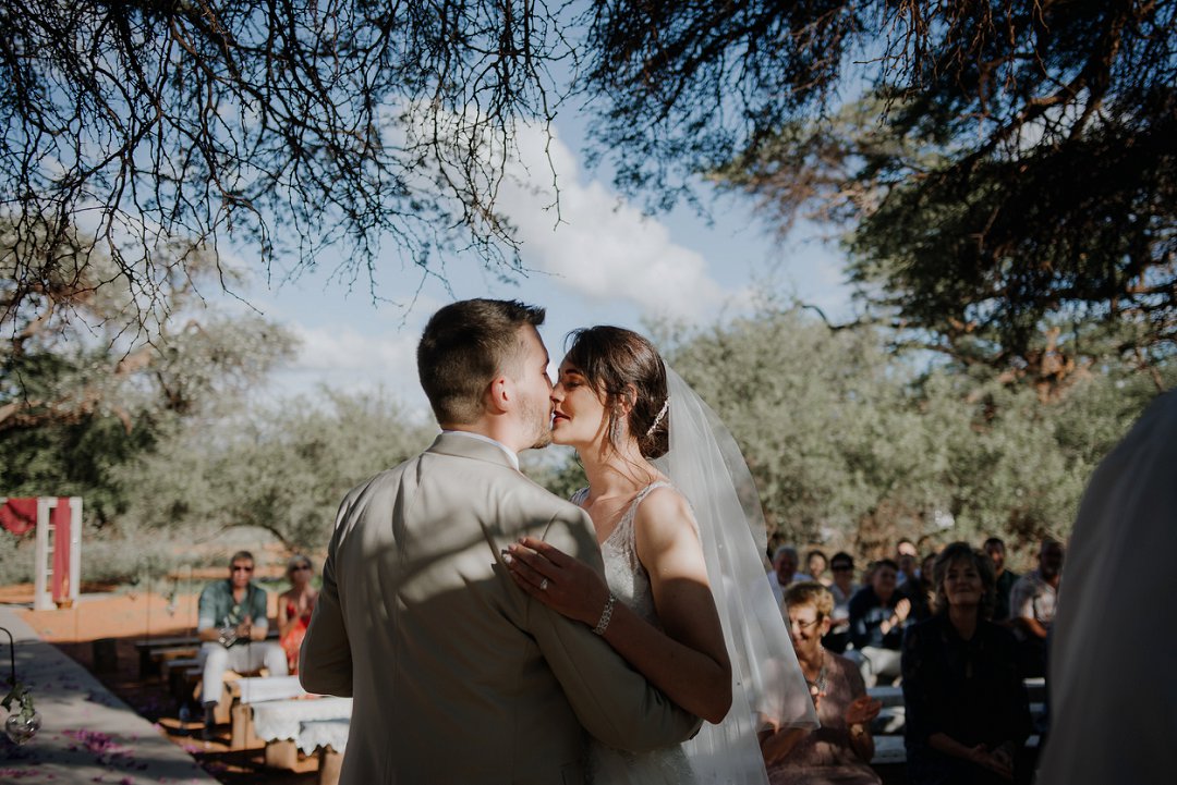 open air wedding chapel under a big tree