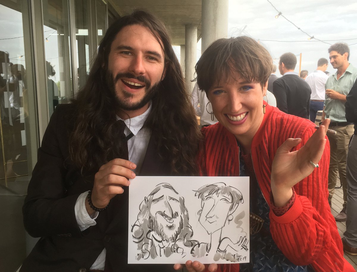 caricature artist cape town
