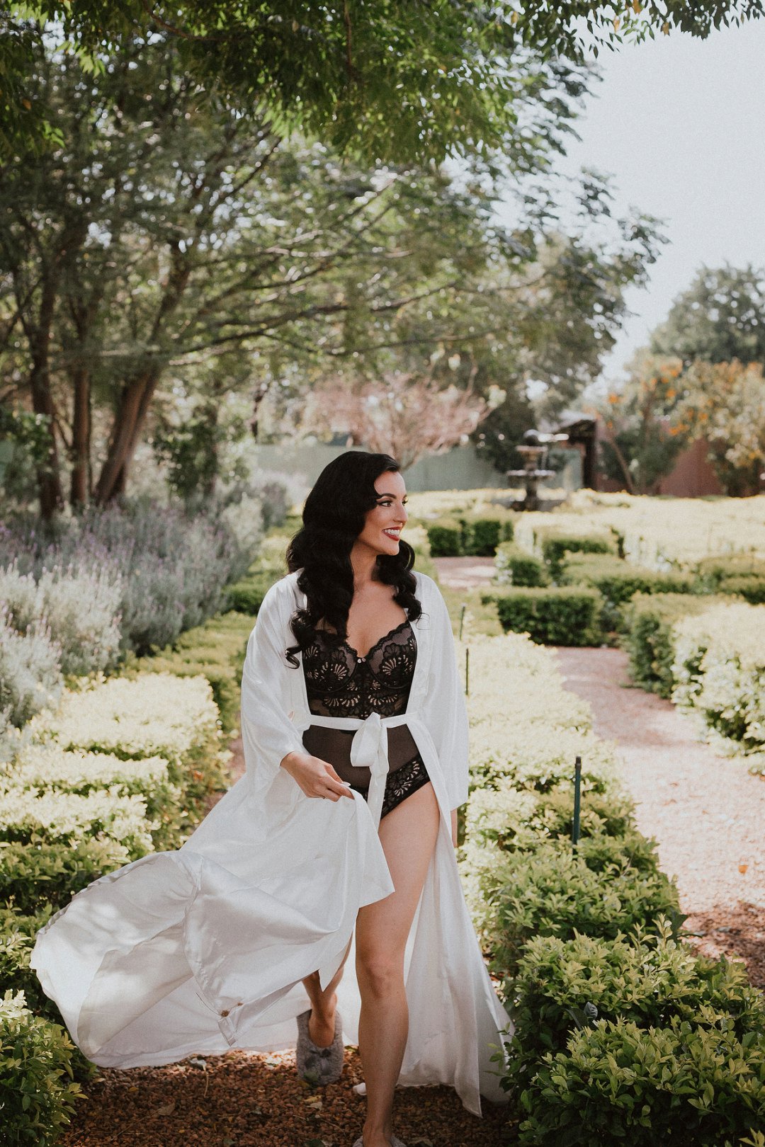 bride getting ready