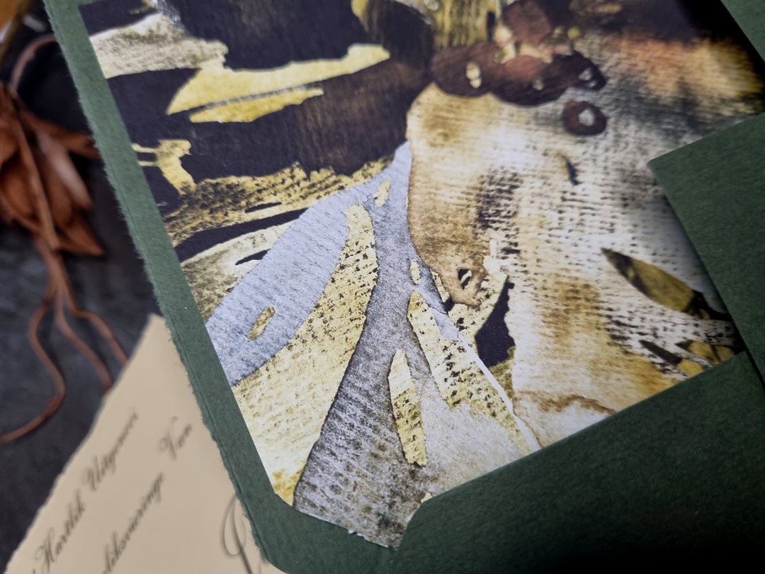 Franse Vintage Trou Uitnodiging Inspirasie