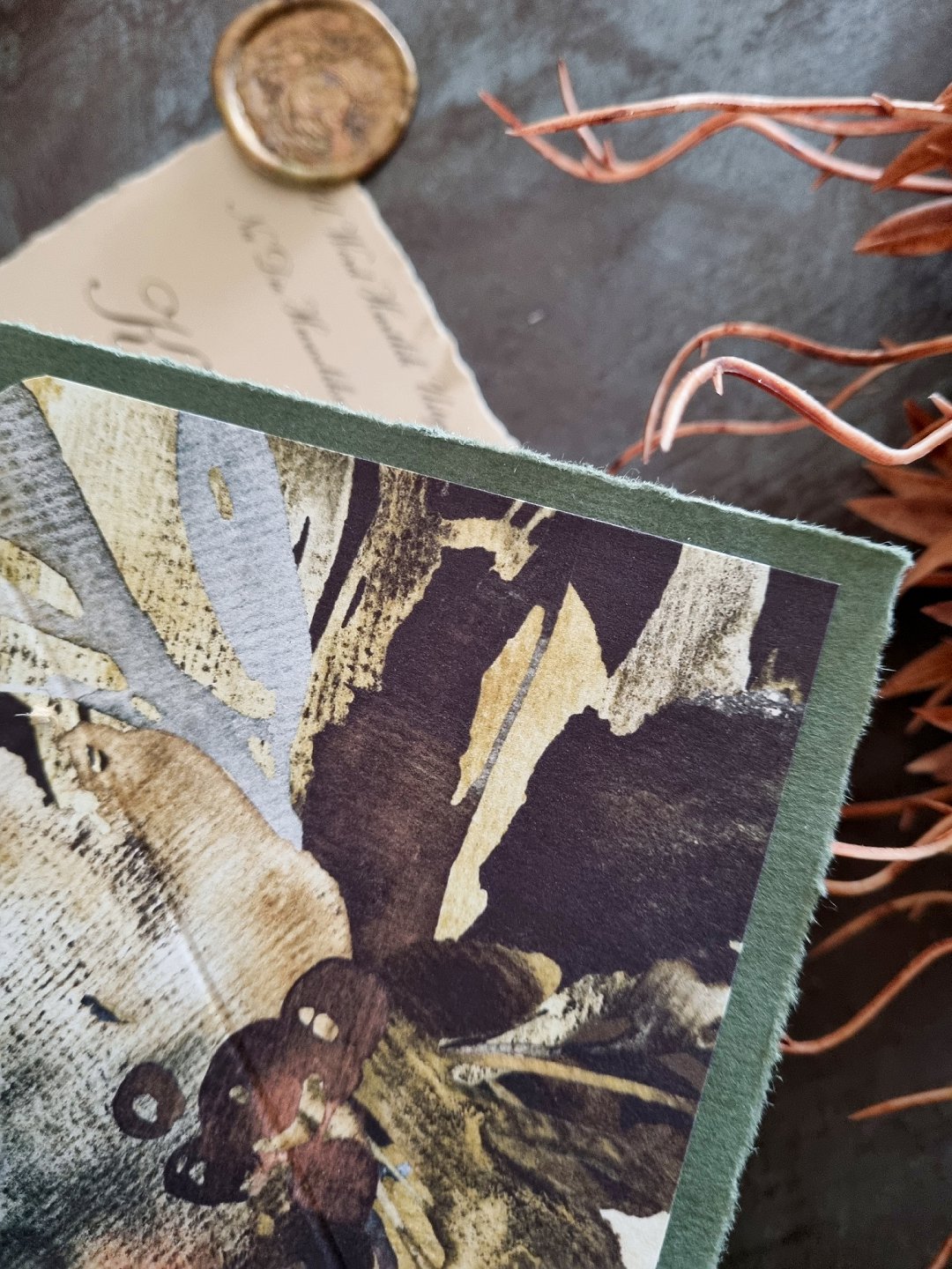 Franse Vintage Trou Uitnodiging Inspirasie