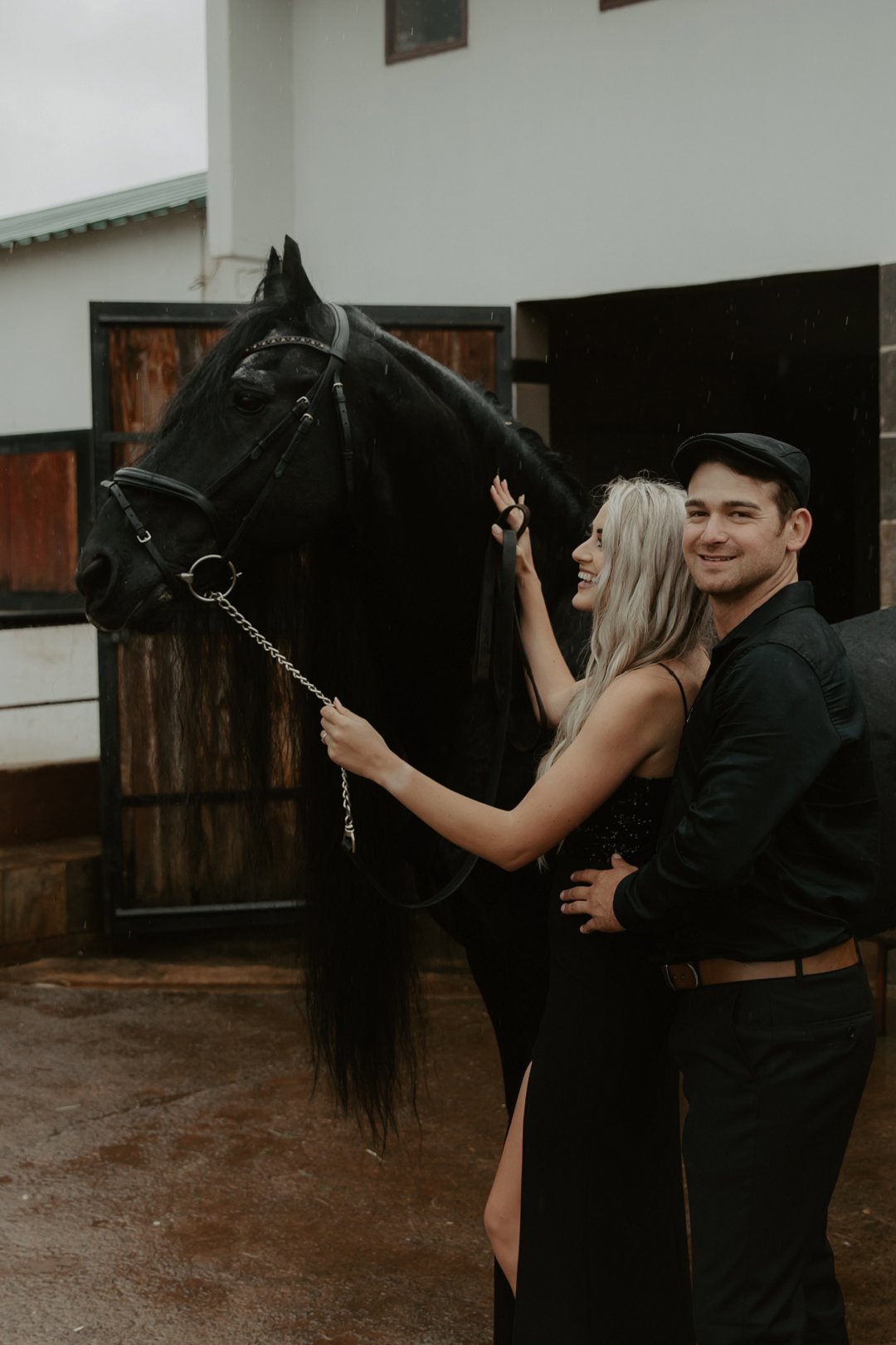 Peaky Blinders geïnspireerde verlowing fotosessie
