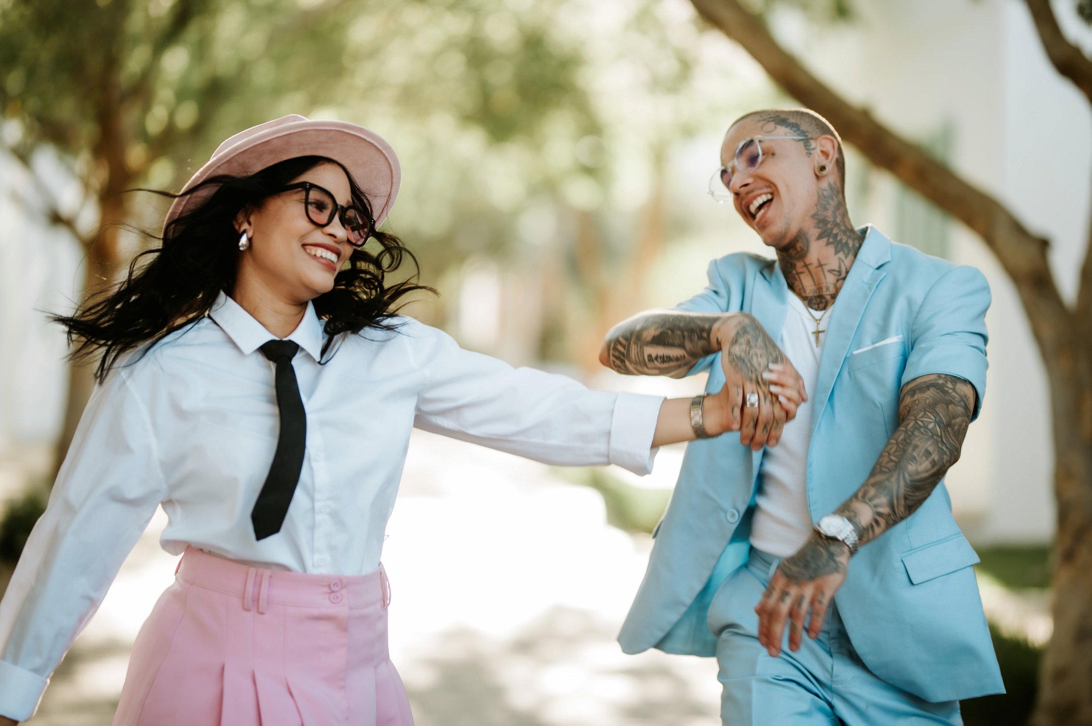 Modevertoning Verlowing Fotosessie in die Karoo