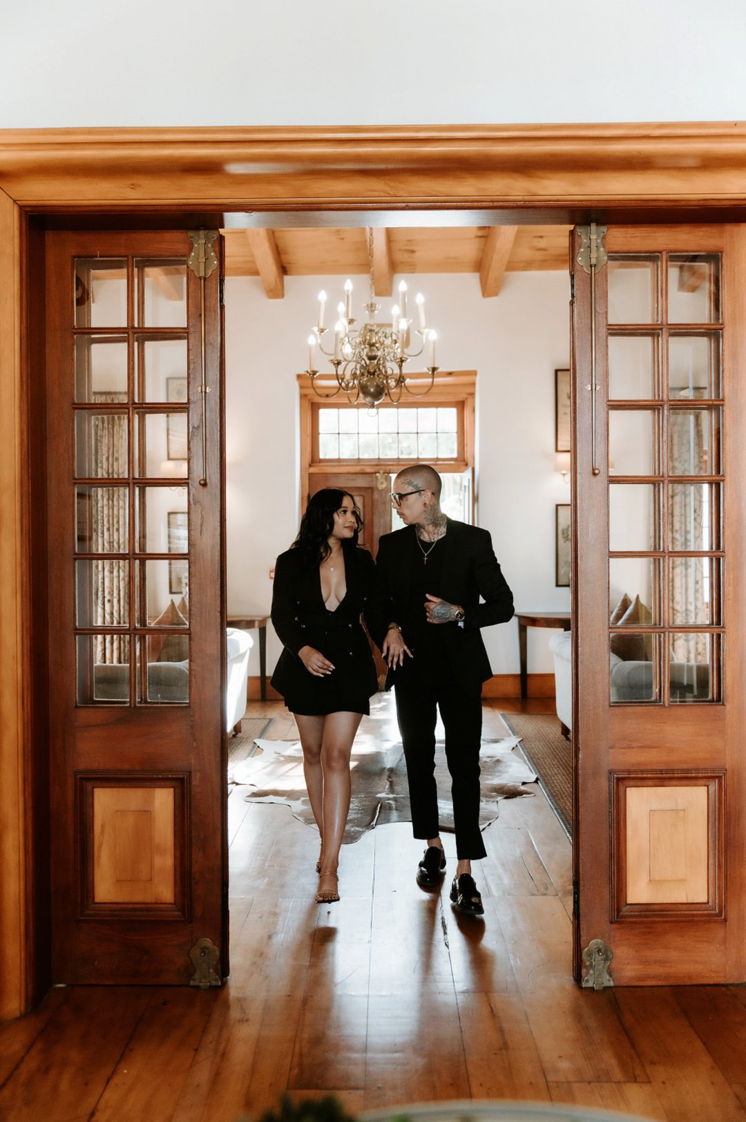 Modevertoning Verlowing Fotosessie in die Karoo