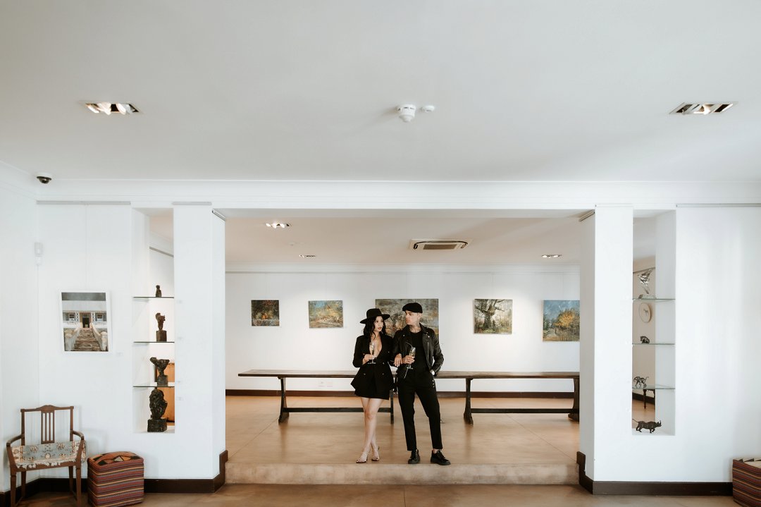 Modevertoning Verlowing Fotosessie in die Karoo