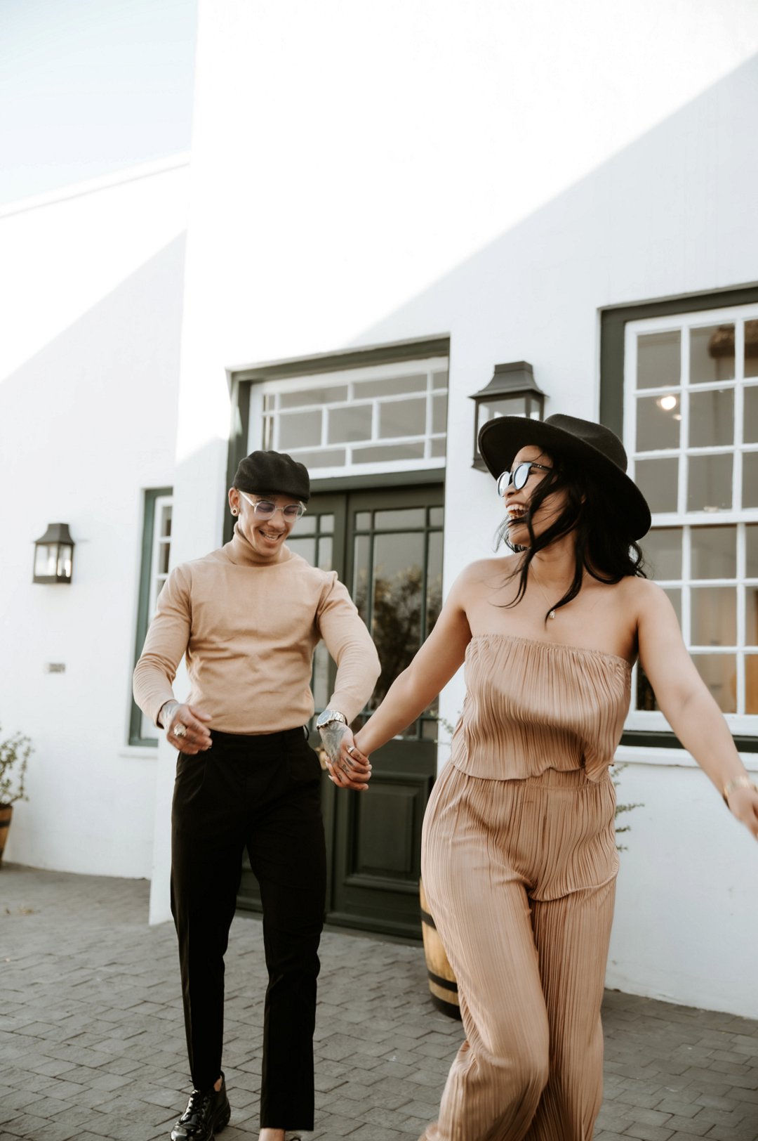 Modevertoning Verlowing Fotosessie in die Karoo