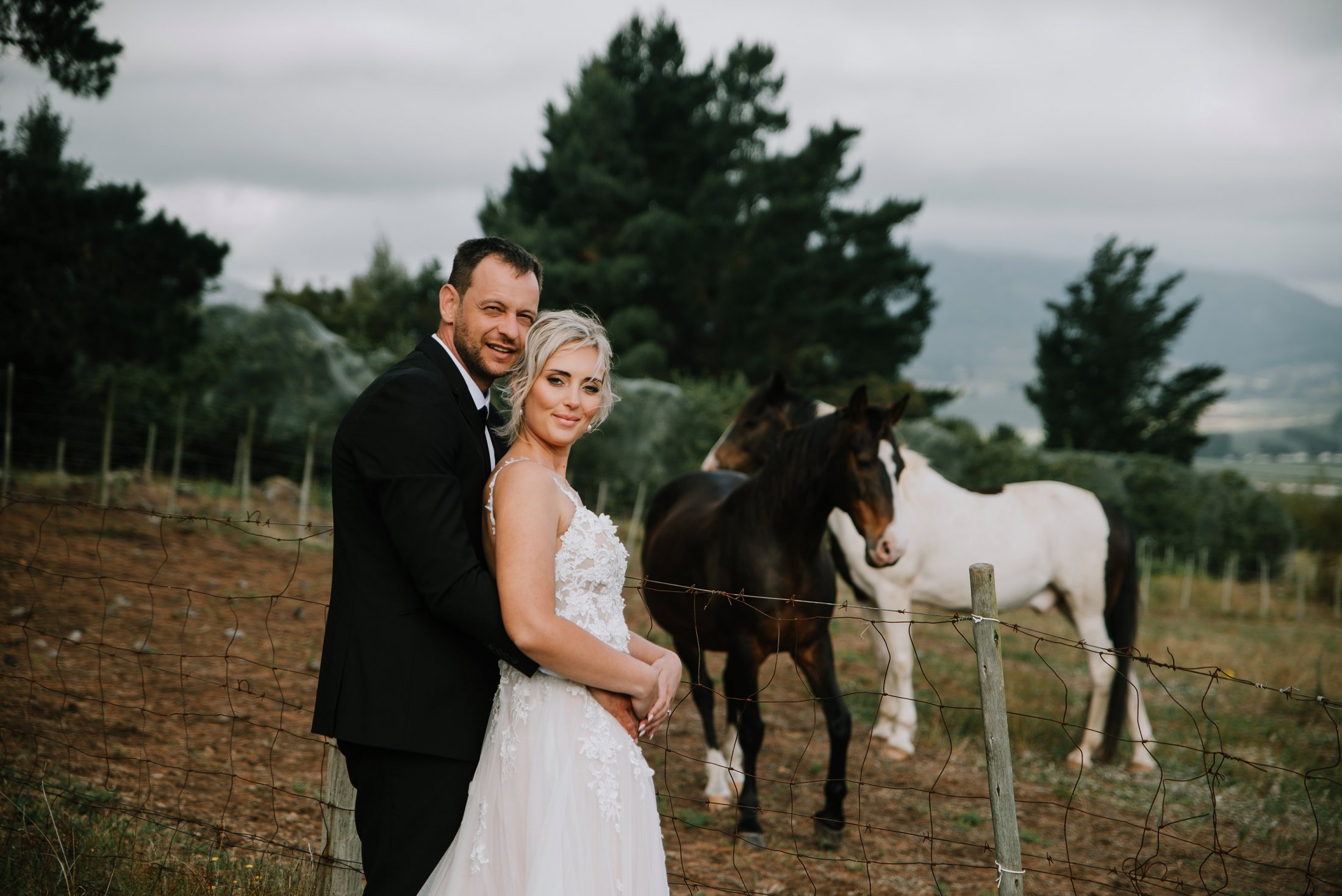 Erick & Alicia se Intieme Selfdoen Troue in George