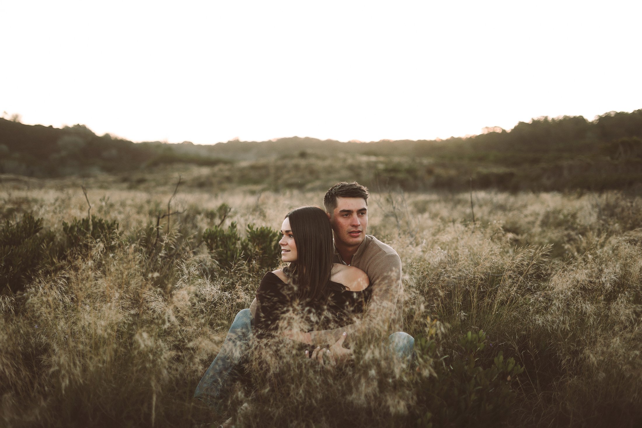 Rossouw & Carli se Natuurlike Verlowing Fotosessie in die Goue Velde